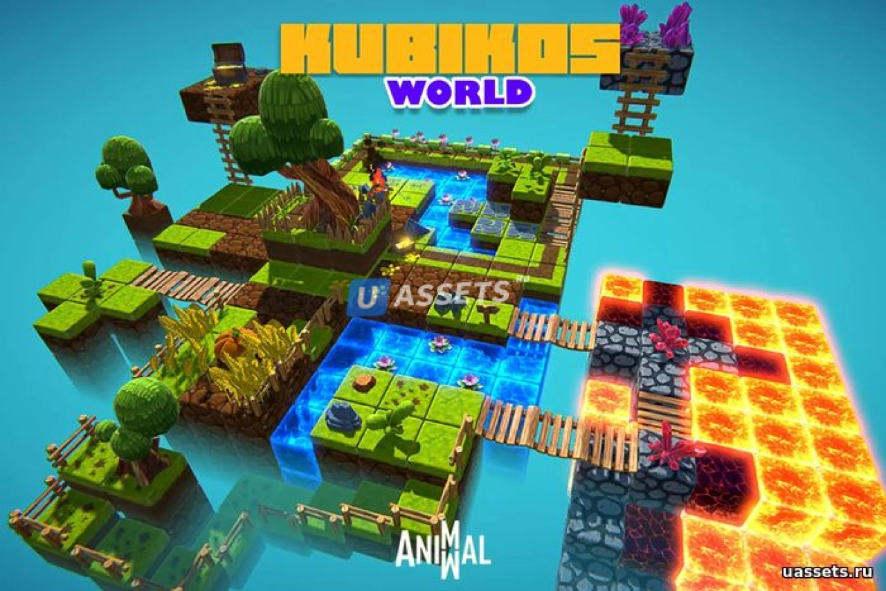 Screenshot #1 - KUBIKOS - 3D Cube World