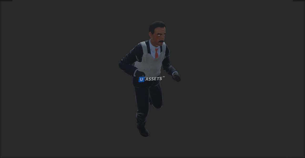 Screenshot #2 - Third Person Animations Insurgency for Unity