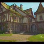 Screenshot #1 - Stylized Medieval House