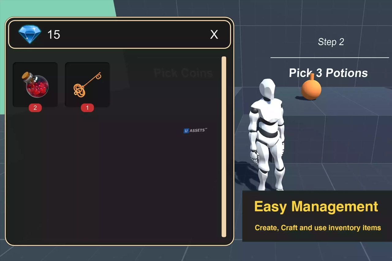 Screenshot #1 - Inventory (Game Creator 1)