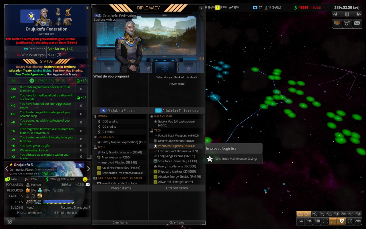 Screenshot #2 - Distant Worlds 2