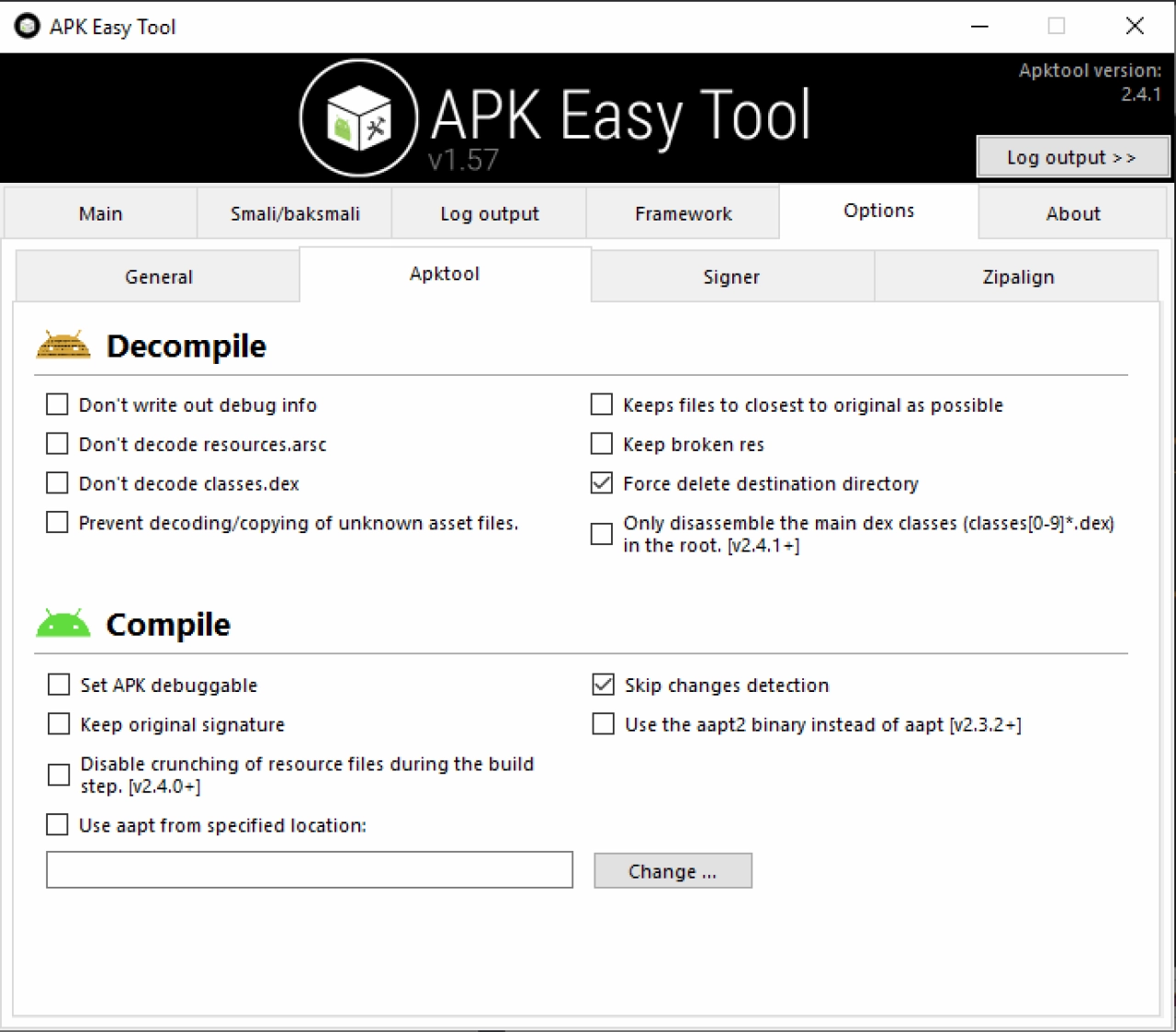 Screenshot #3 - Apk Easy Tool v1.60