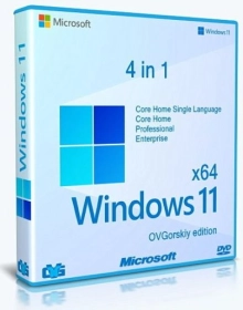 Windows 11 x64 21H2 4in1 Upd 10.2021 by OVGorskiy