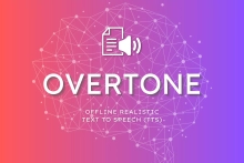 Overtone - Realistic AI Offline Text to Speech (TTS)