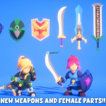 Screenshot #3 - Modular RPG Hero Polyart