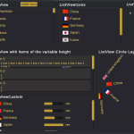 Screenshot #1 - New UI Widgets