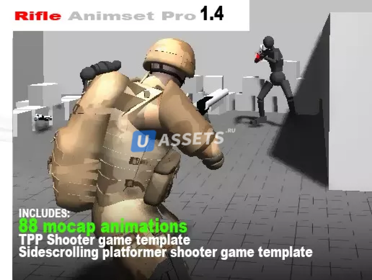 Screenshot #1 - Rifle Animset Pro 1.45