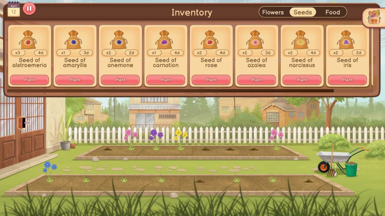 Screenshot #4 - Hanako's Flower Shop