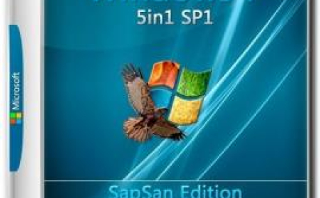 Windows 7 SP1 5 in 1 SapSan Edition (x64) Русская версия