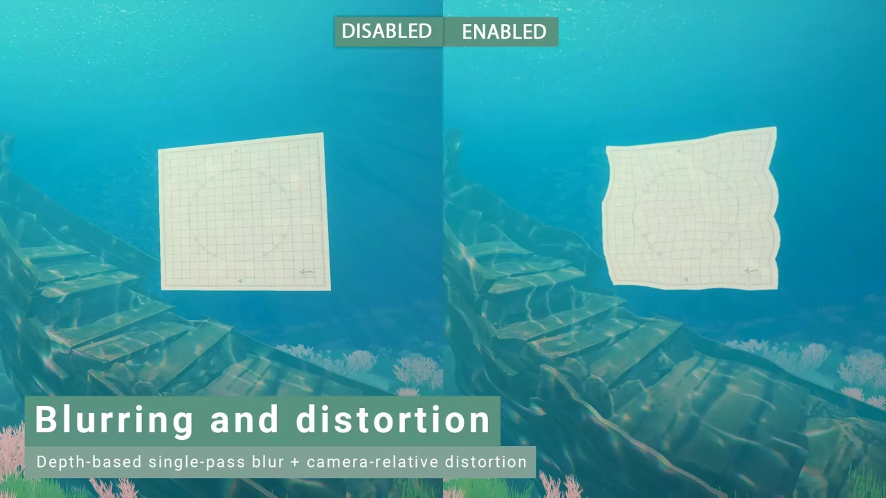 Screenshot #4 - Underwater Rendering for Stylized Water 2 (Extension)