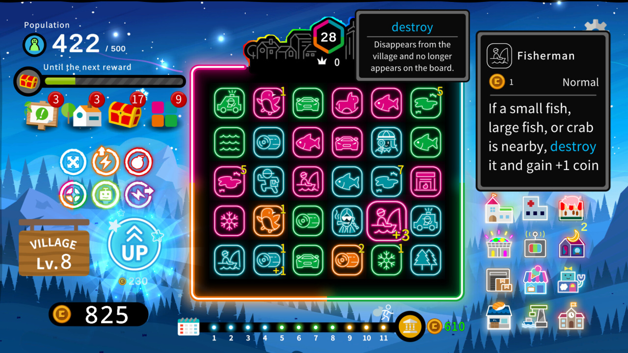 Screenshot #4 - Neon Village