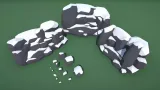 Screenshot #2 - Rocks Pack - Low Poly Nature