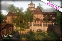 Medieval Fantasy Town Village Environment for RPG FPS