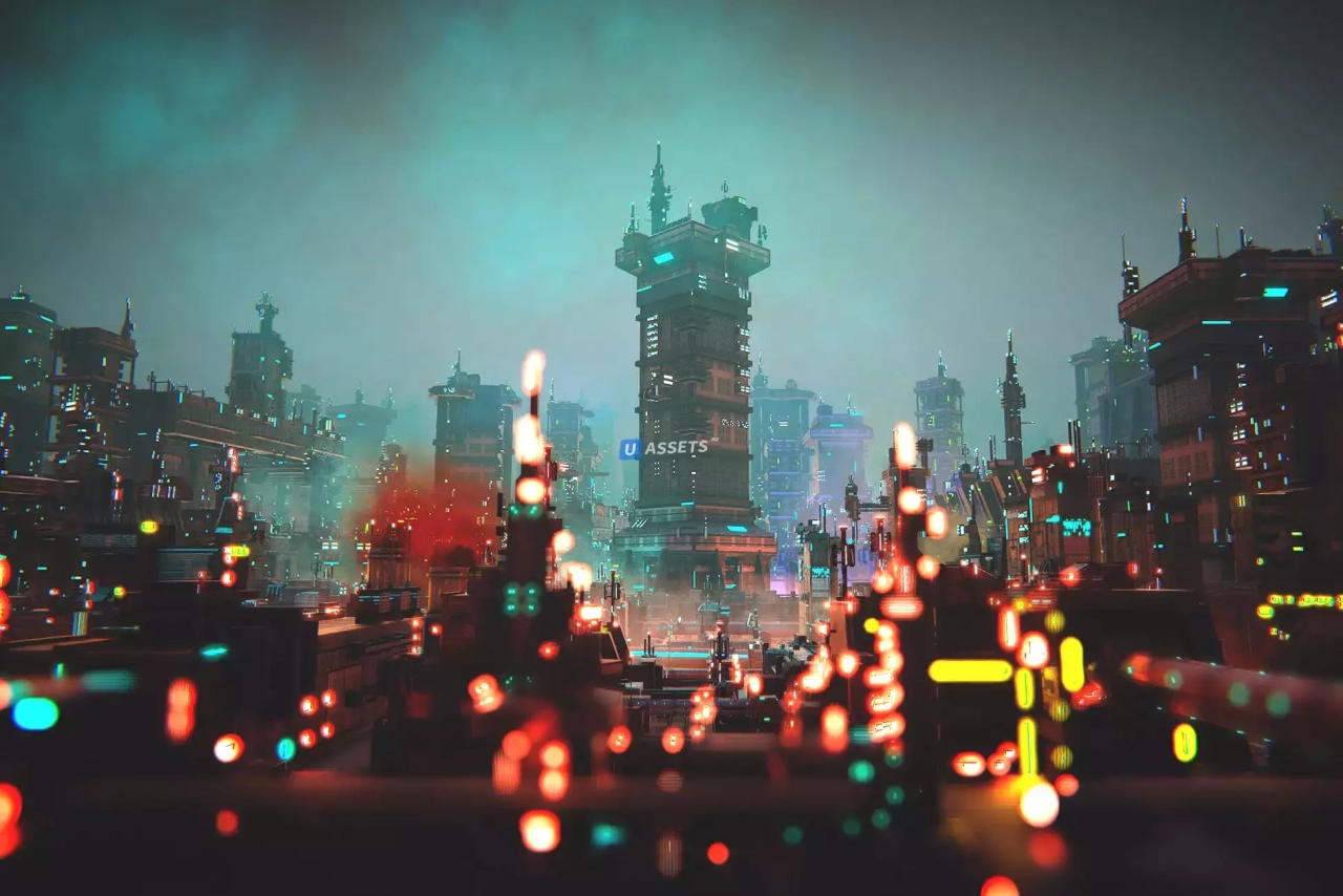 Screenshot #1 - Greeble City KIT