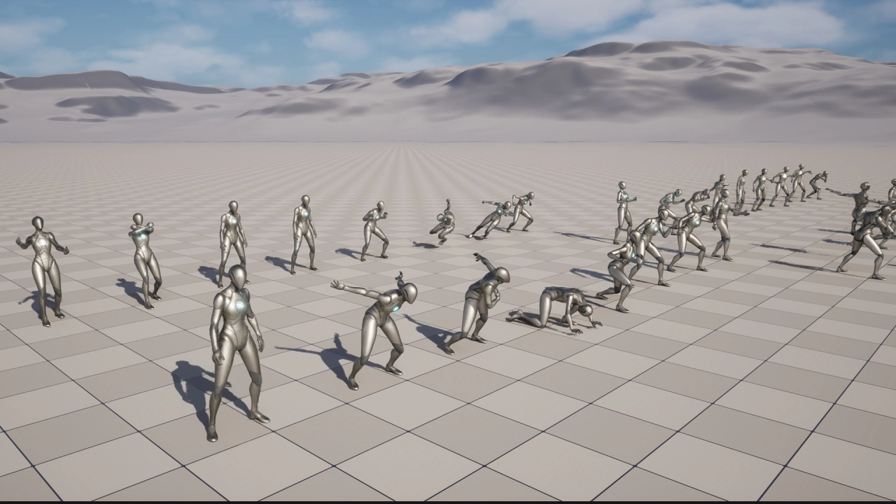 Screenshot #4 - Fire Power Ability Animation Pack (UE5.7)