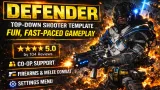 Screenshot #10 - Defender: Co-Op Top-Down Shooter UE5.6+  v3.1.2