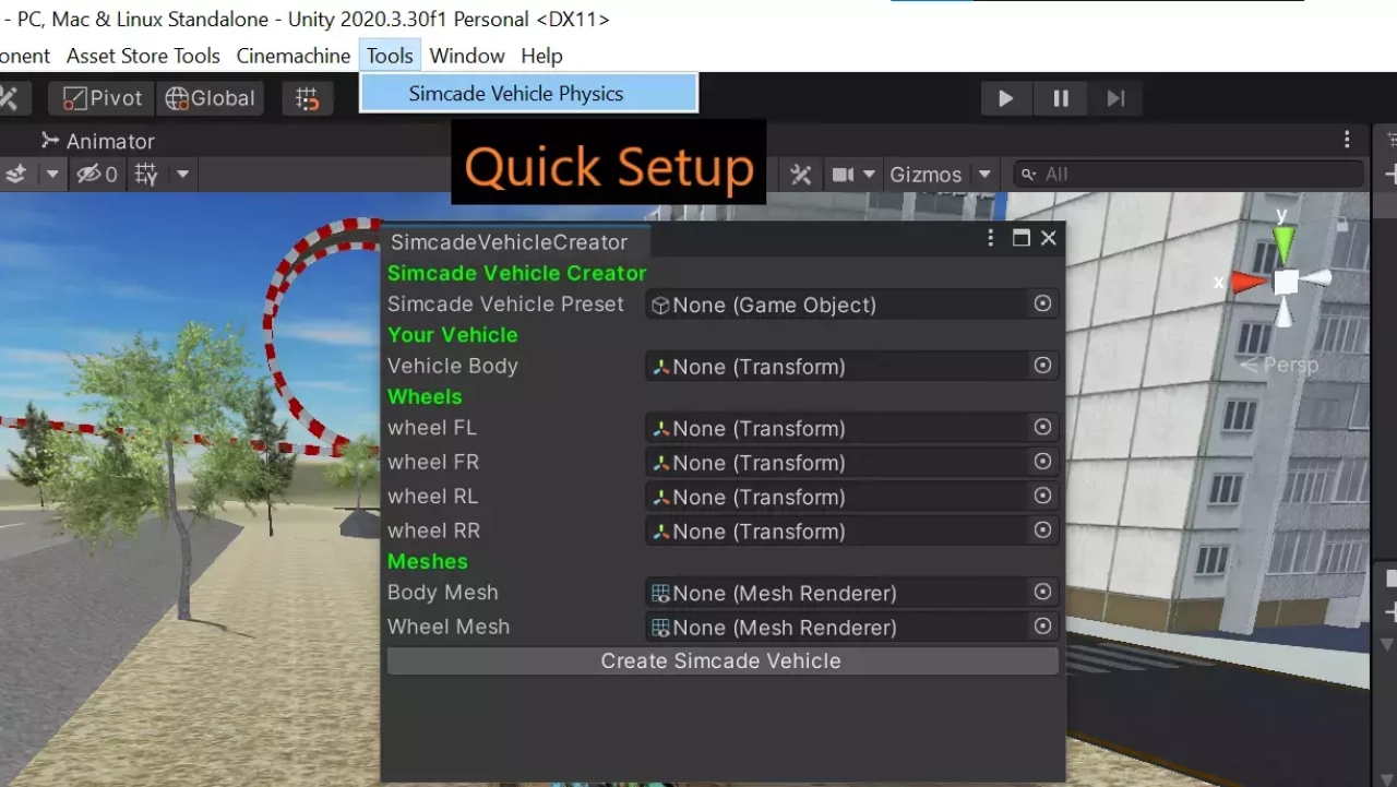 Screenshot #3 - Sim-Cade Vehicle Physics