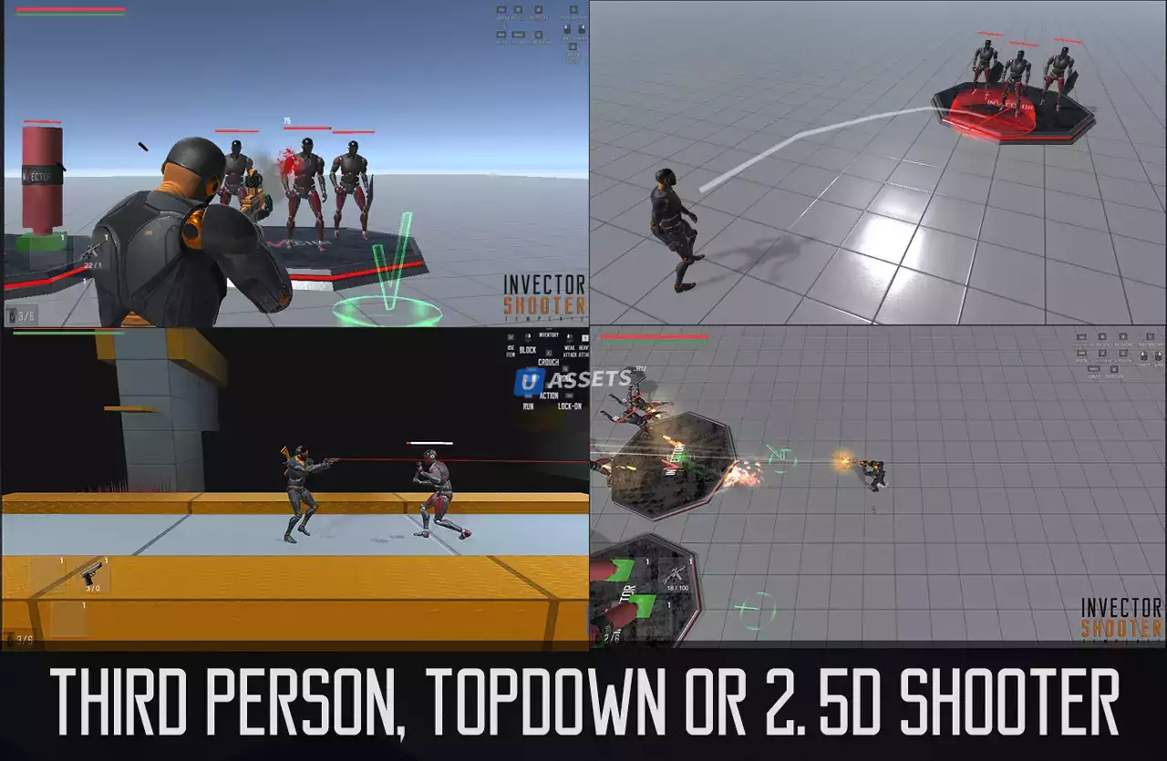 Screenshot #3 - Invector Third Person Controller - Shooter Template