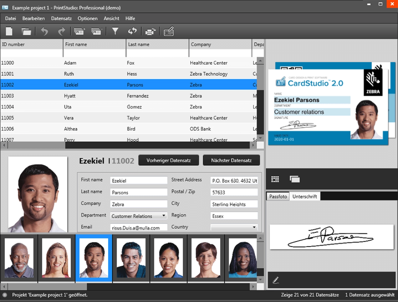 Screenshot #2 - Zebra CardStudio Professional 2.5.23.0 + crack