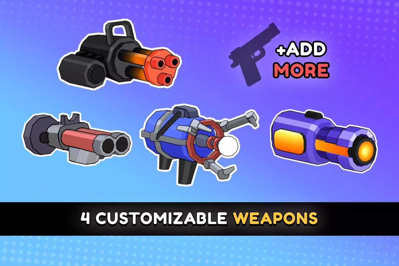Screenshot #4 - Squad Shooter | Template + Editor
