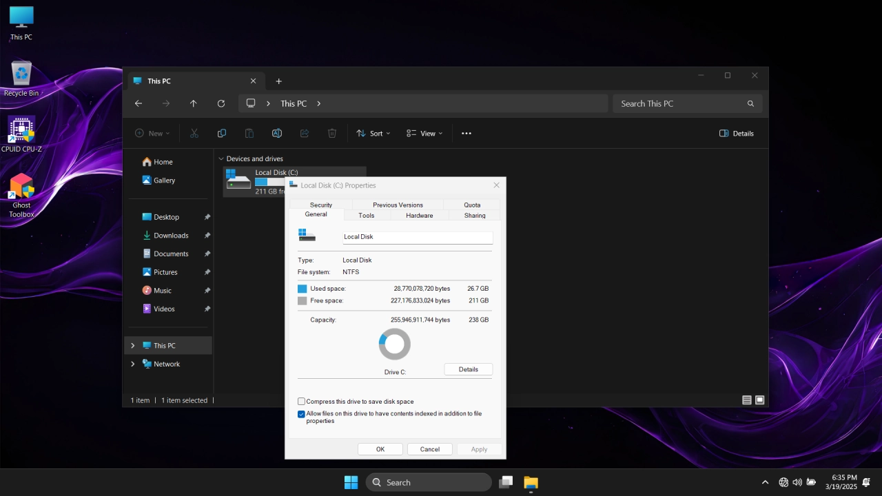 Screenshot #3 - Windows 11 PRO 24H2 26100.3476 Update 13 by Ghost Spectre