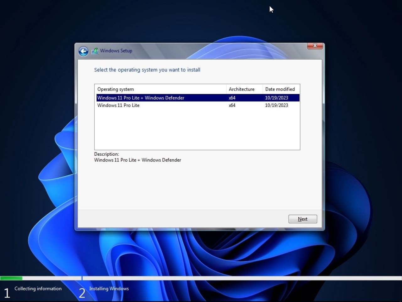 Screenshot #8 - Windows 11 Pro Lite +/- Windows Defender by Ankh Tech 10.2023