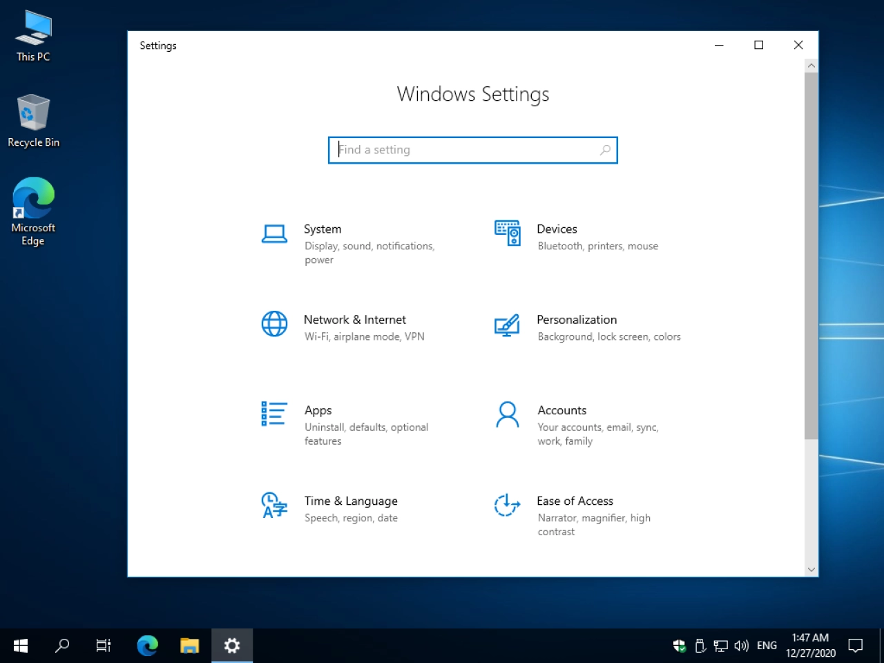 Screenshot #27 - Windows 10 21H1 Compact & FULL 64-bit (обновлено 20.08.2021)