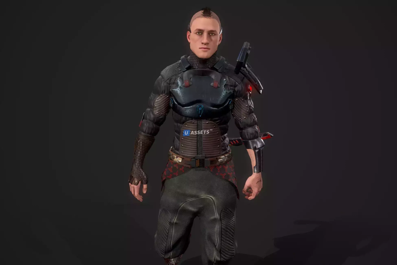 Screenshot #1 - Сyber samurai