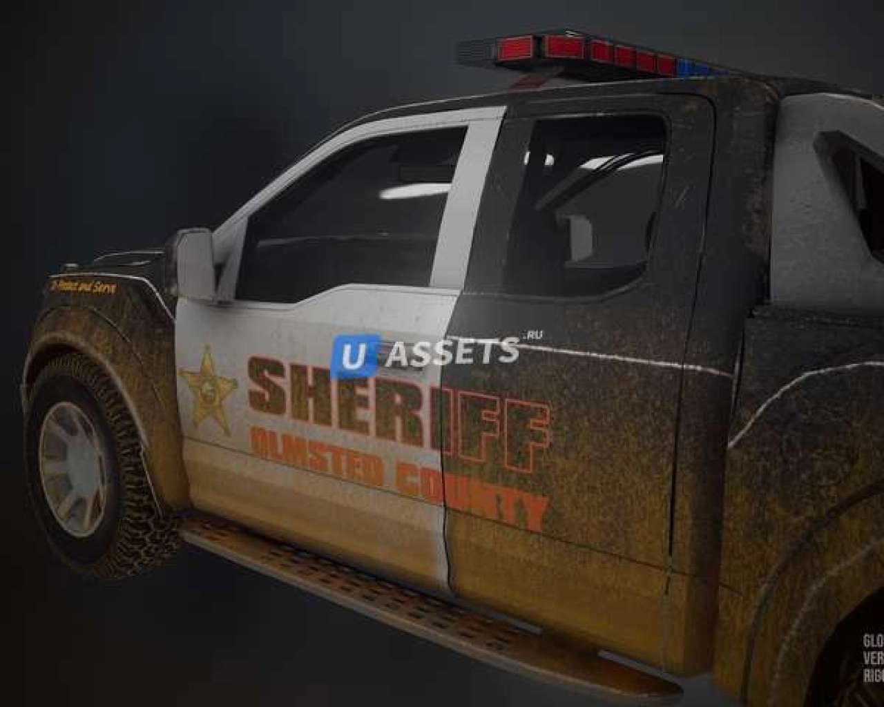 Screenshot #4 - Police Vehicle: (Animated/Driveable)