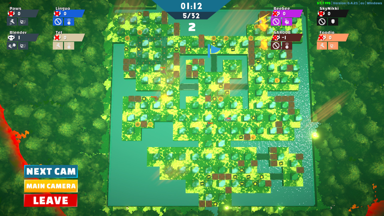 Screenshot #9 - Bomb Bots Arena