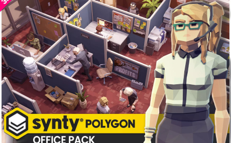 POLYGON Office - Low Poly 3D Art by Synty
