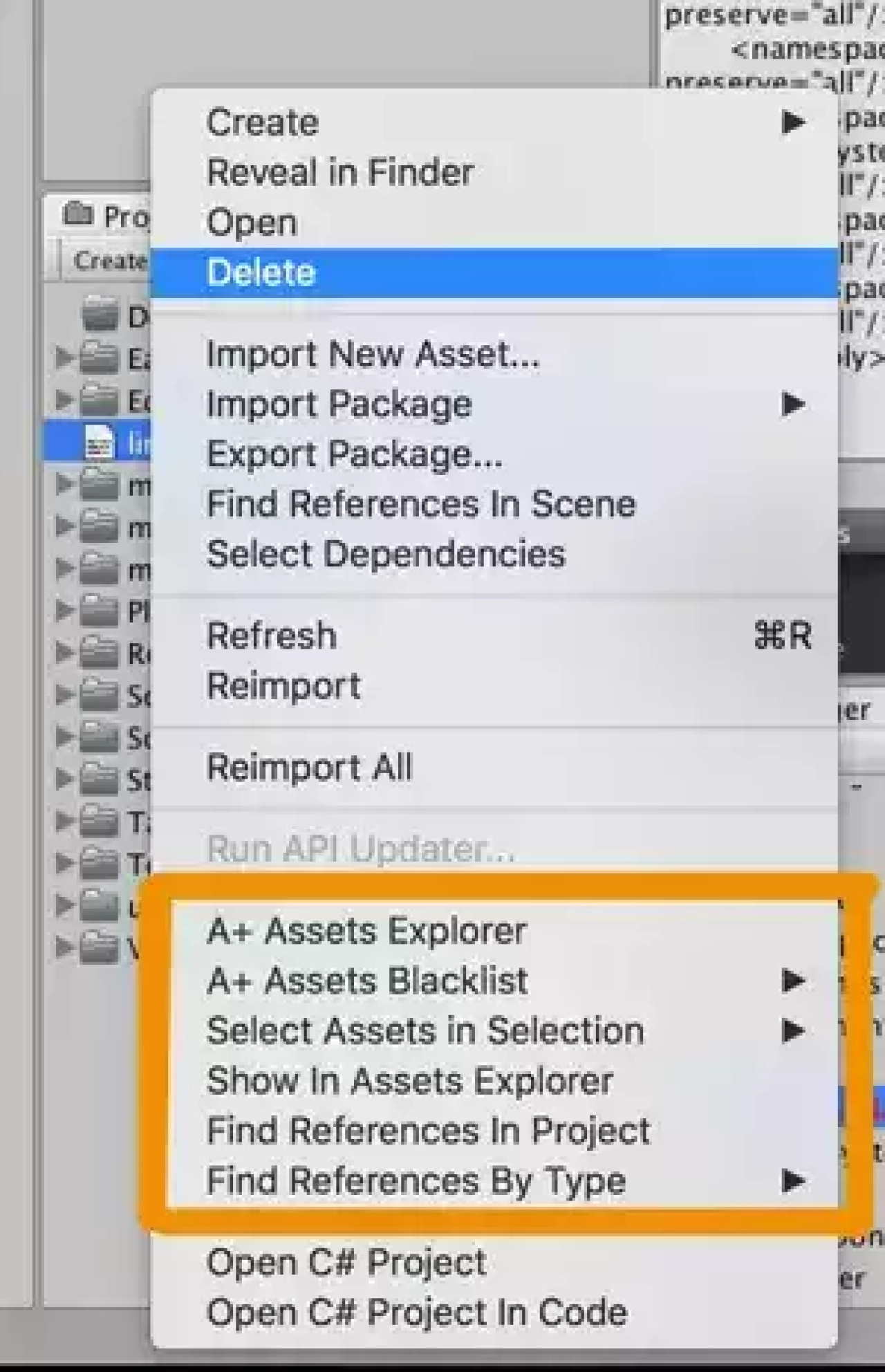 Screenshot #2 - A+ Assets Explorer