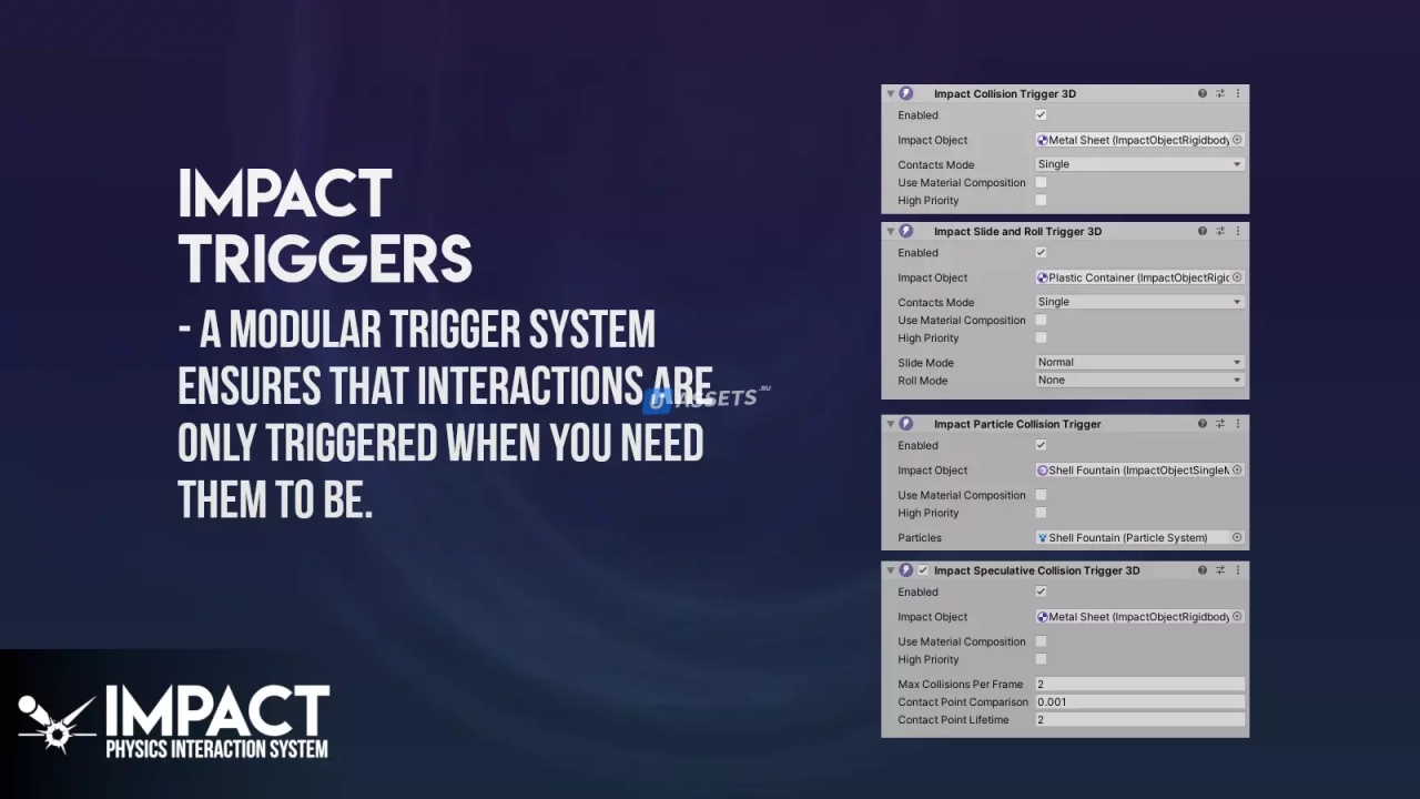 Screenshot #4 - Impact Interaction System
