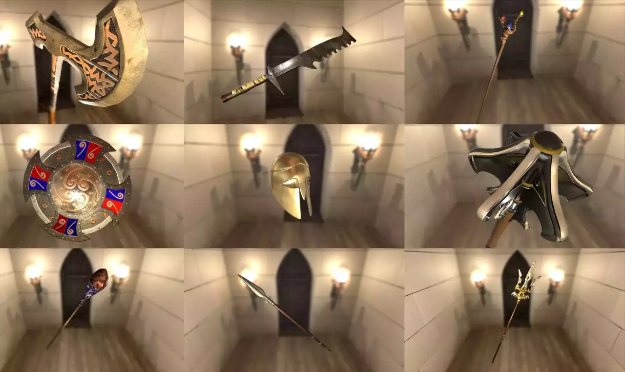 Screenshot #4 - Weapons & Armor PBR Pack #1 - Fantasy RPG