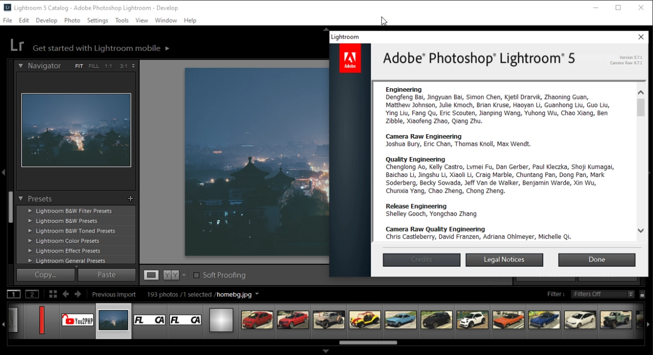 Screenshot #2 - Adobe Lightroom Classic 2025 v14.0.1 Final x64 + Rus