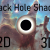 Black hole shader (2D/3D)