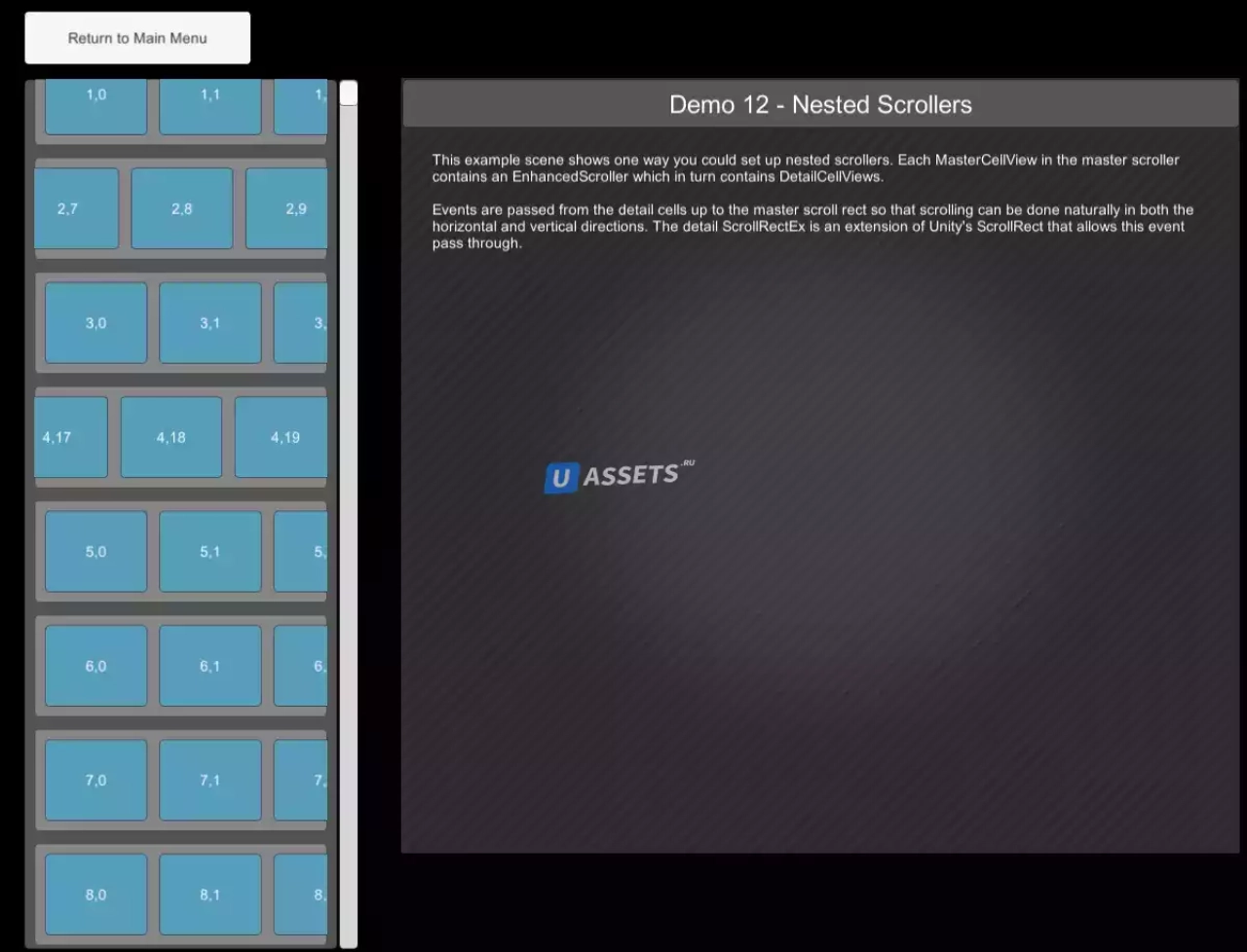 Screenshot #4 - EnhancedScroller