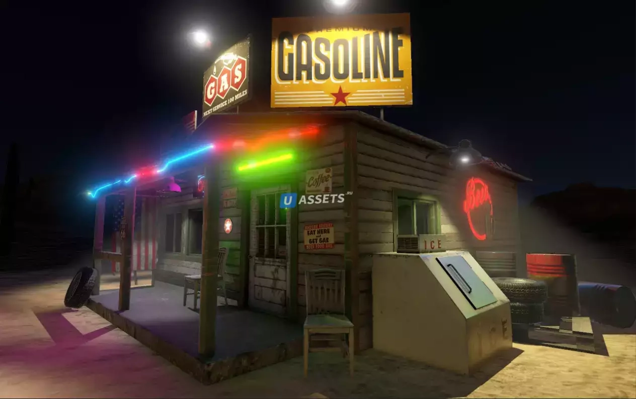 Screenshot #3 - American Gas Station