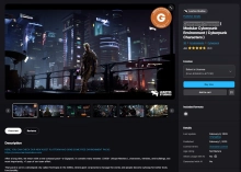 Cyberpunk Gigapack ( Modular Cyberpunk Environment / Cyberpunk Characters ) UE5.7
