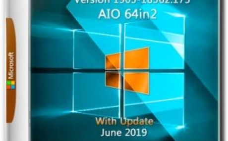 Windows 10, Version 1903 with Update [18362.175] AIO 64in2 by adguard (v19.06.11)