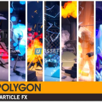 Screenshot #1 - POLYGON Particle FX - Low Poly 3D