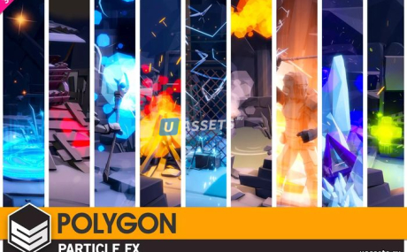 POLYGON Particle FX - Low Poly 3D