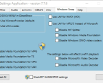 Screenshot #4 - ADVANCED Codecs for Windows 7/8/10 13.7.3 + x64 / Win7codecs
