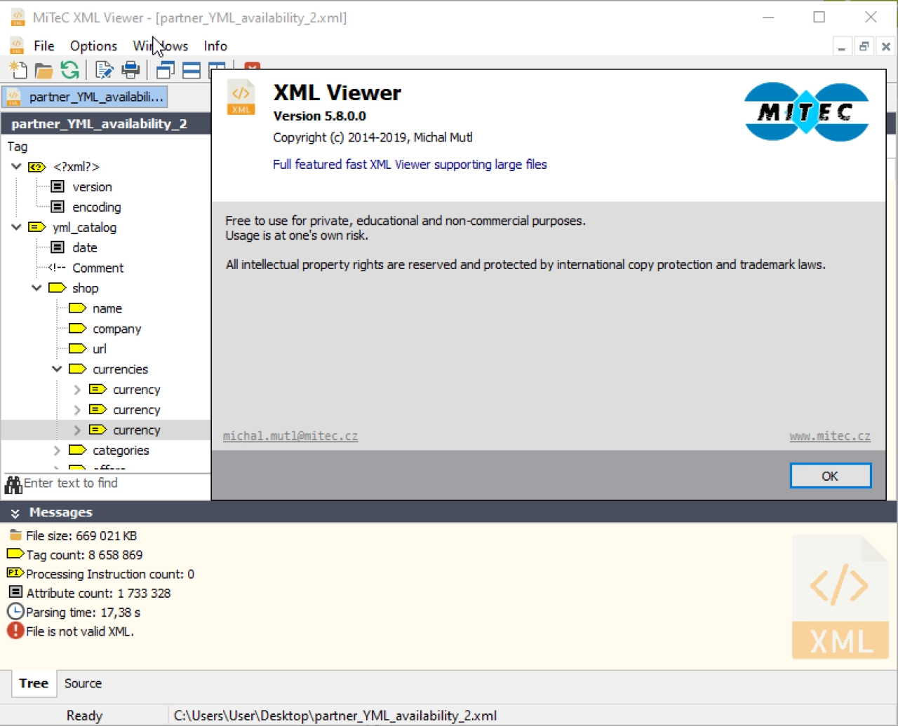 Screenshot #2 - XML Viewer
