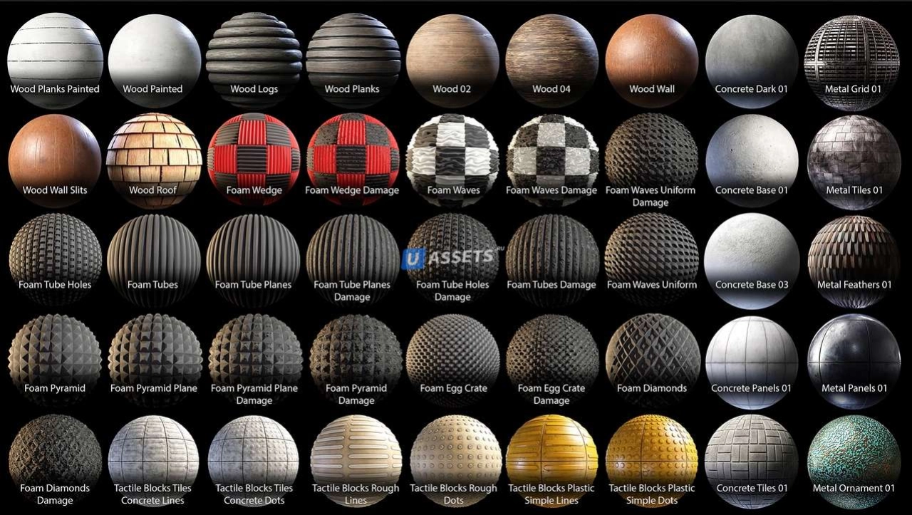 Screenshot #3 - 99 PBR Materials Vol.01