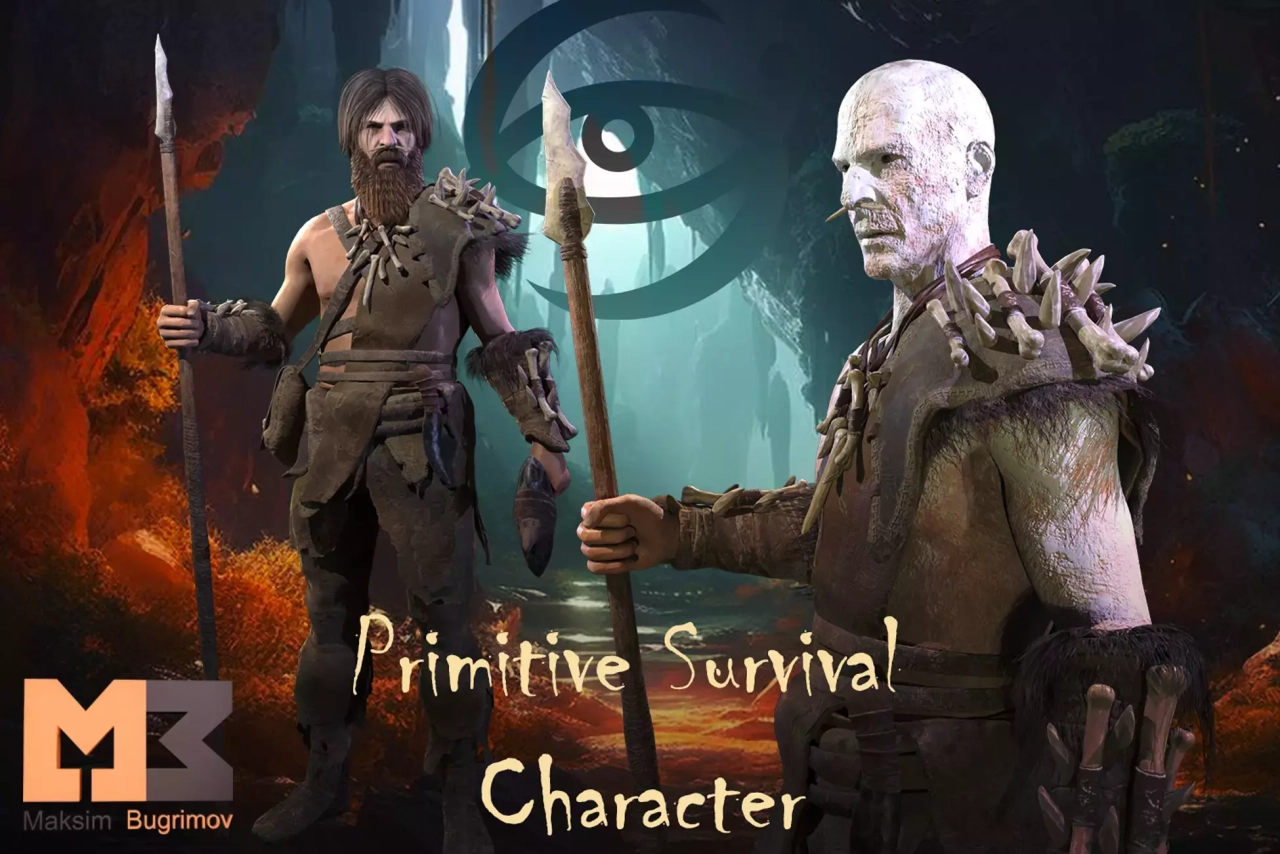Screenshot #1 - Primitive Survival Character 01
