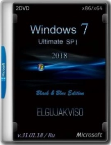 Windows 7 Ultimate SP1 Black&Blue Elgujakviso Edition