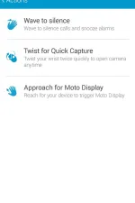 Screenshot #1 - ДЕЙСТВИЯ И ЖЕСТЫ MOTO 07.80.06