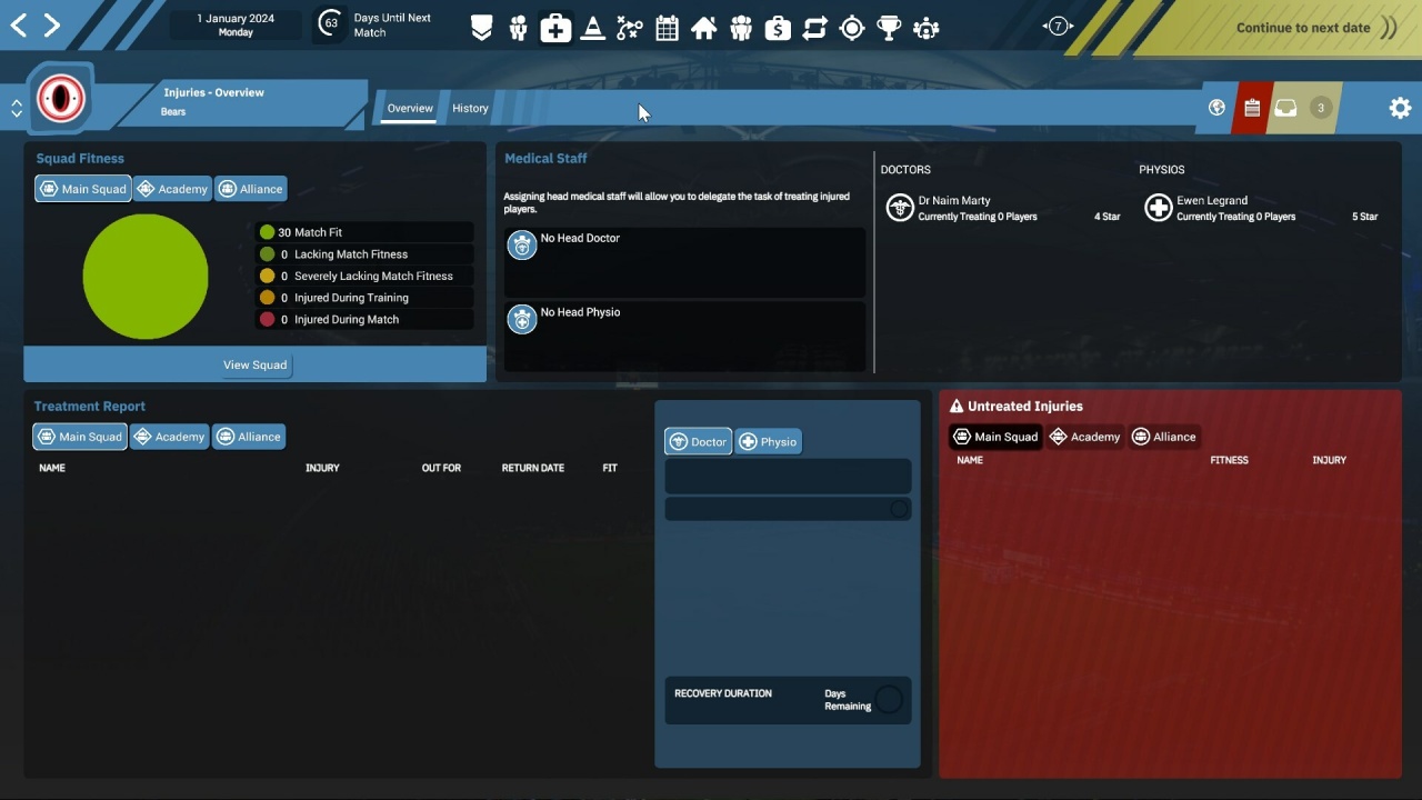 Screenshot #4 - Rugby League Team Manager 4