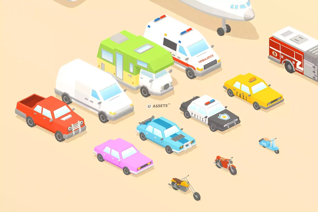 Screenshot #4 - Low Poly: Vehicles
